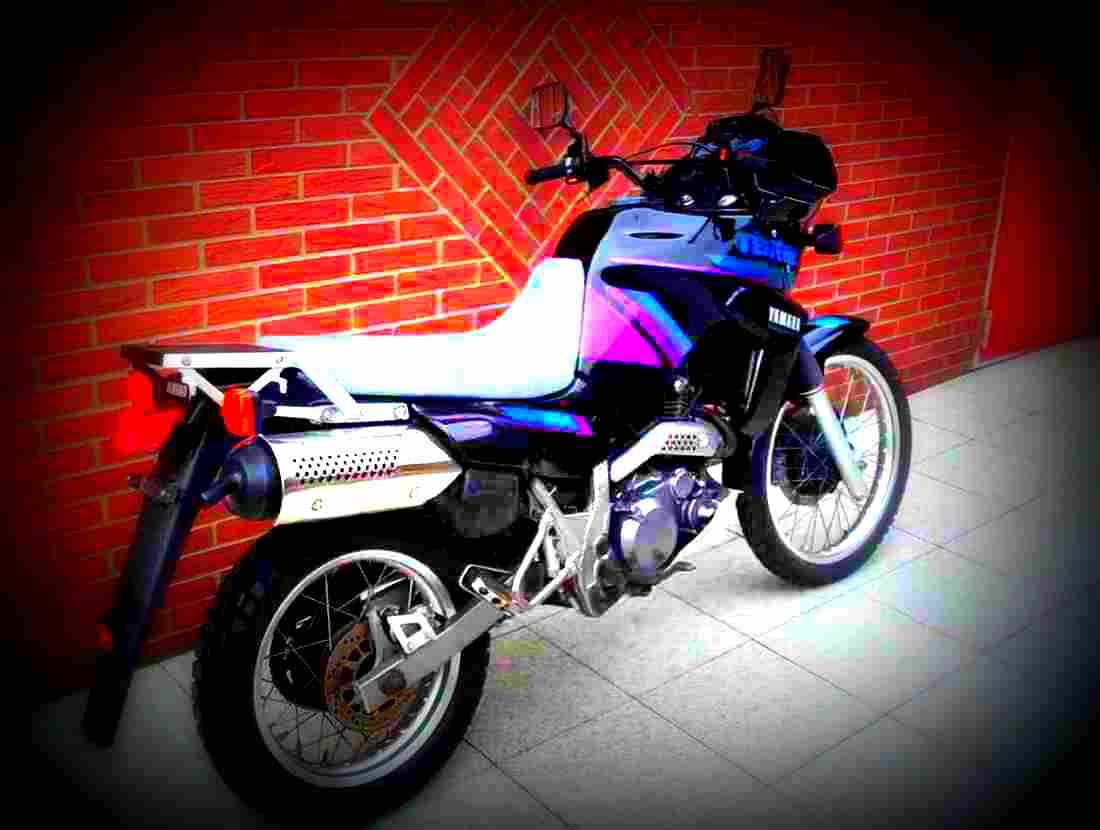 Yamaha XTZ 660 Tenere 1996 6 motorbike A4 Photo Print