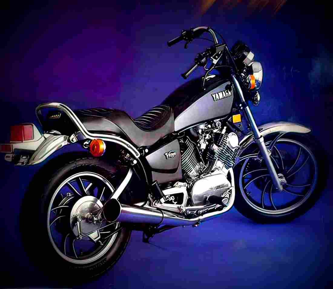 Yamaha XV 1000 Virago 1987 1 motorbike A4 Photo Print