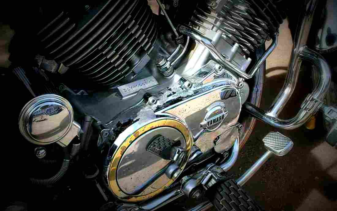 Yamaha XV 1000 Virago 1987 5 motorbike A4 Photo Print