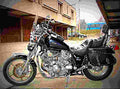 Yamaha XV 1100 1991 1 motorbike A4 Photo Print
