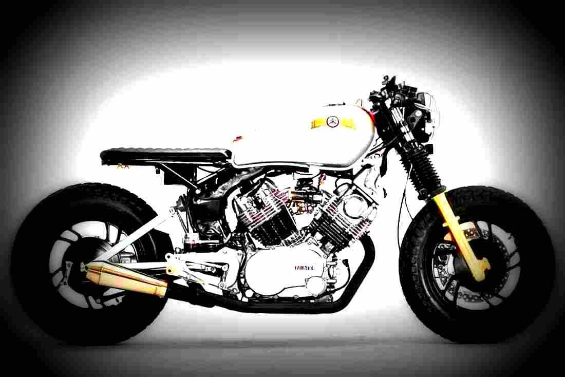 Yamaha XV 1100 Virago 1994 2 motorbike A4 Photo Print