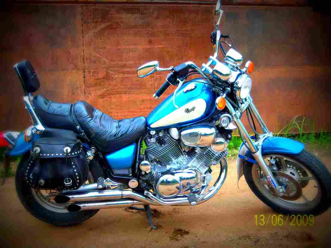 Yamaha XV 1100 Virago 1994 3 motorbike A4 Photo Print