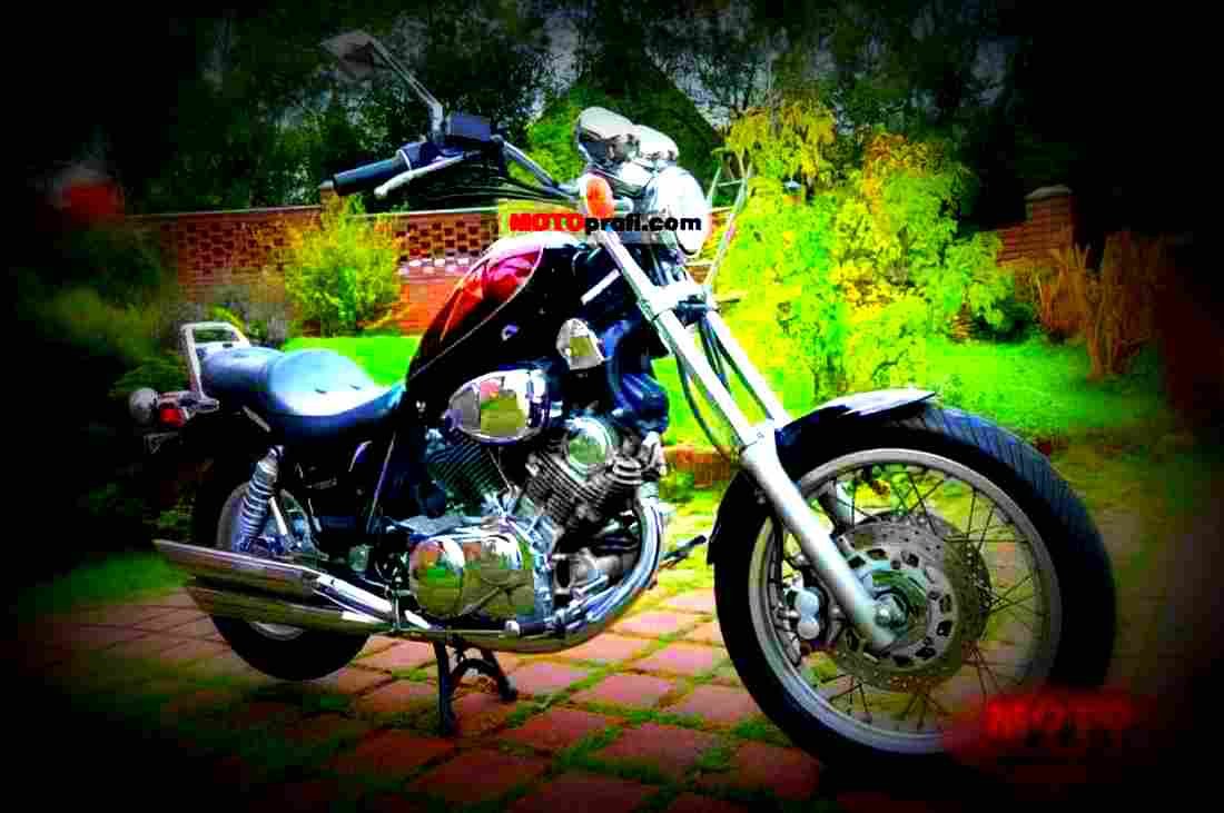 Yamaha XV 1100 Virago 1995 4 motorbike A4 Photo Print