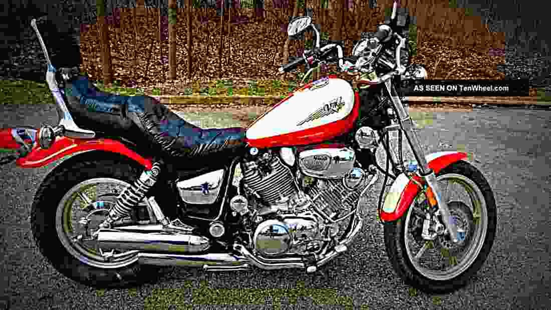 Yamaha XV 1100 Virago 1996 5 motorbike A4 Photo Print