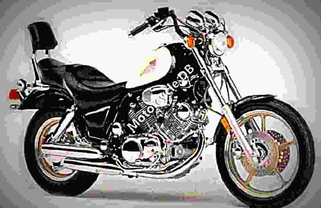 Yamaha XV 1100 Virago 1998 6 motorbike A4 Photo Print