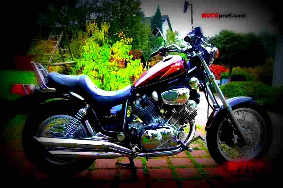 Yamaha XV 1100 Virago 1999 6 motorbike A4 Photo Print