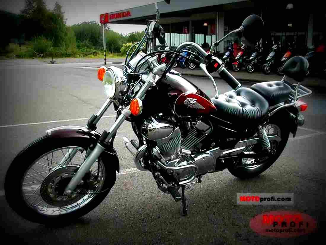 Yamaha XV 125 S Virago 2000 1 motorbike A4 Photo Print
