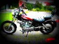 Yamaha XV 125 S Virago 2001 3 motorbike A4 Photo Print