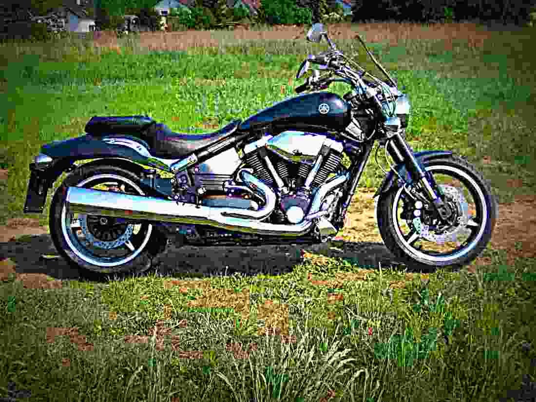 Yamaha XV 1700 Warrior 2003 4 motorbike A4 Photo Print