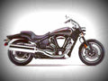 Yamaha XV 1700 Warrior 2009 6 motorbike A4 Photo Print