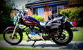 Yamaha XV 250 S Virago 2000 3 motorbike A4 Photo Print