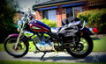 Yamaha XV 250 S Virago 2000 6 motorbike A4 Photo Print