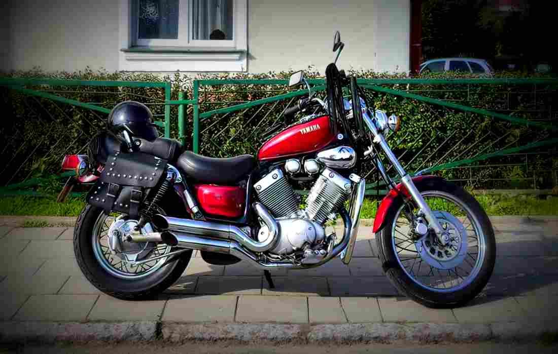Yamaha XV 250 Virago 1994 2 motorbike A4 Photo Print