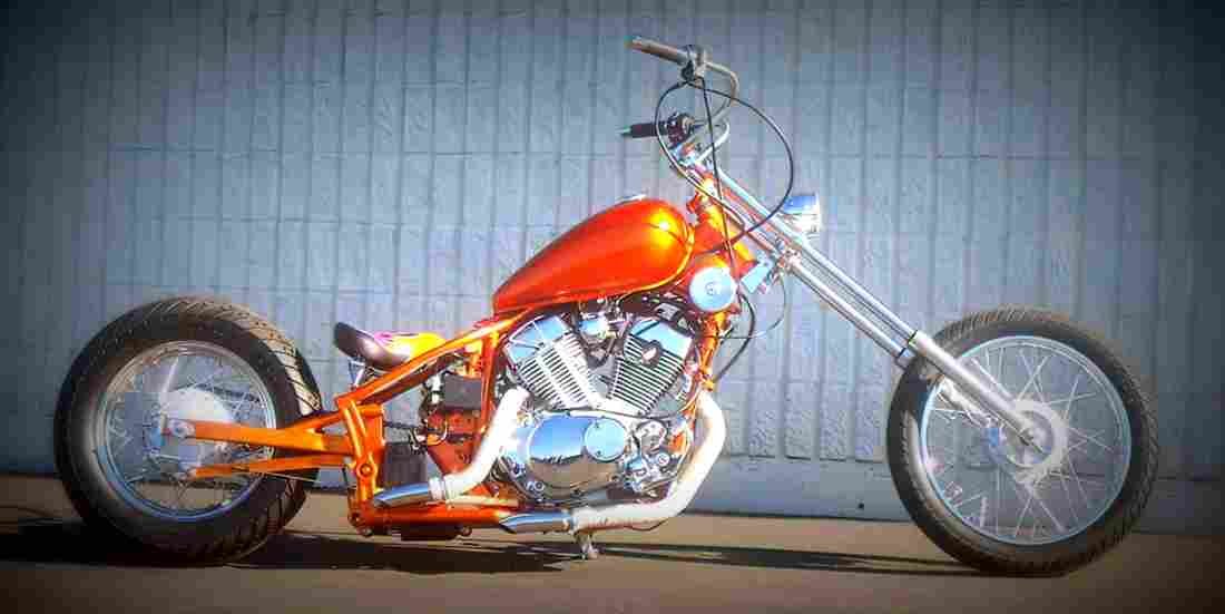Yamaha XV 250 Virago 1996 5 motorbike A4 Photo Print