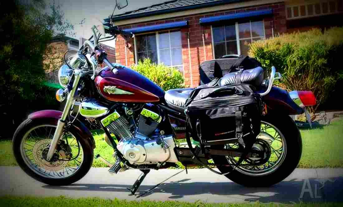 Yamaha XV 250 Virago 2000 4 motorbike A4 Photo Print
