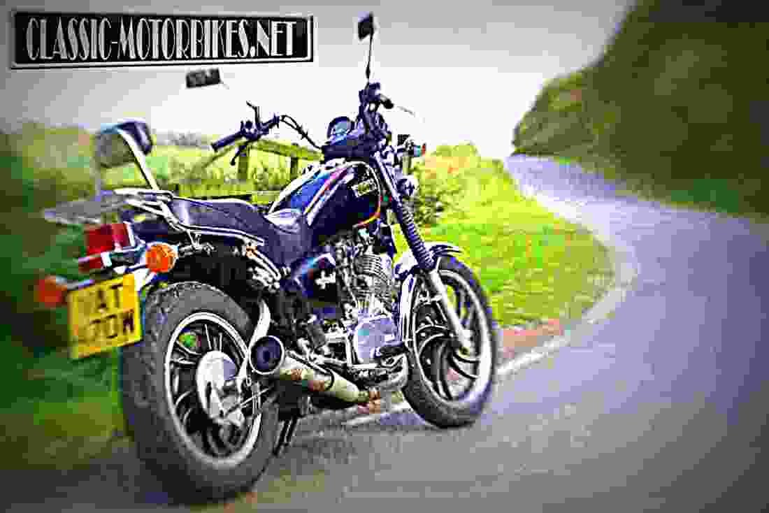 Yamaha XV 250 Virago (reduced effect) 1989 3 motorbike A4 Photo Print
