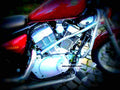 Yamaha XV 400 Virago 1997 6 motorbike A4 Photo Print