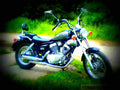 Yamaha XV 500 SE 1987 6 motorbike A4 Photo Print