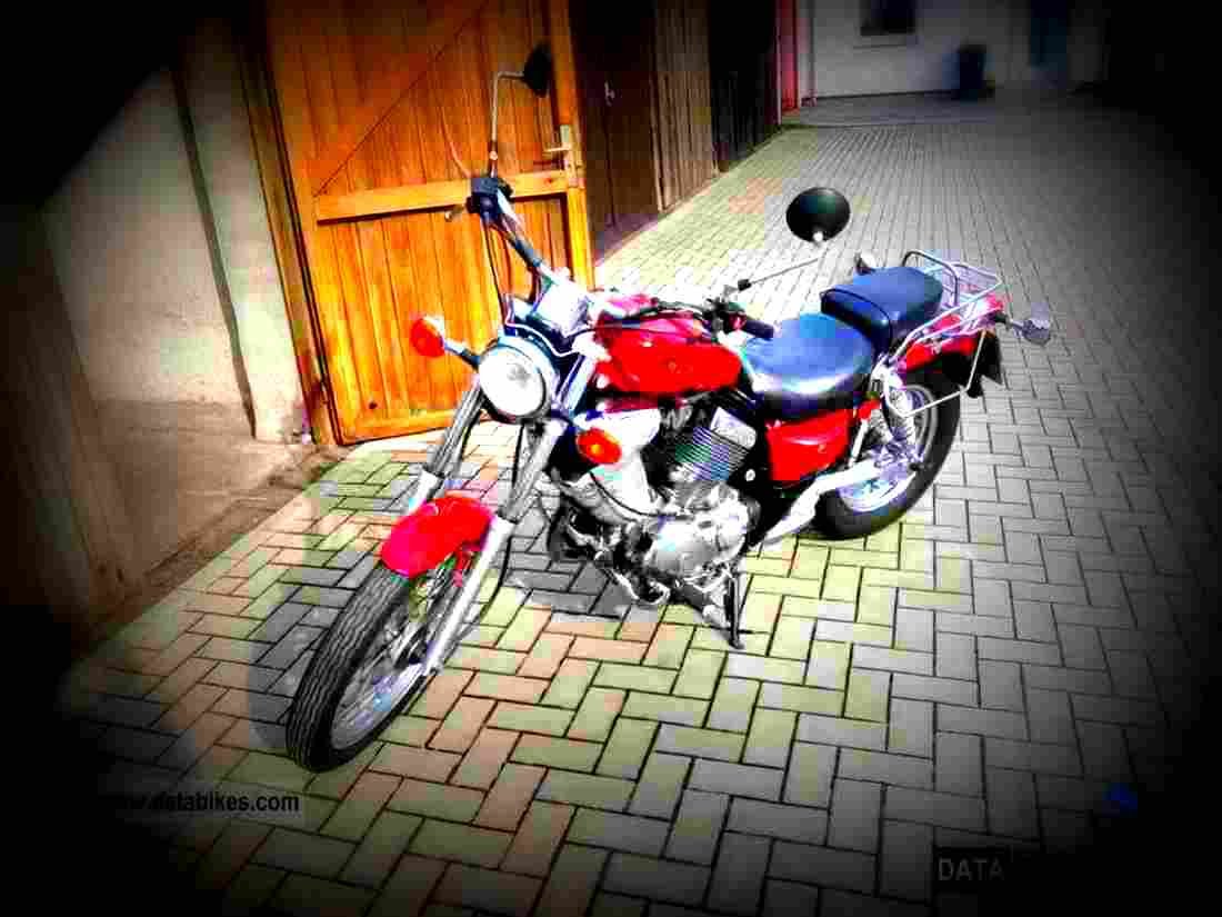 Yamaha XV 535 1991 2 motorbike A4 Photo Print
