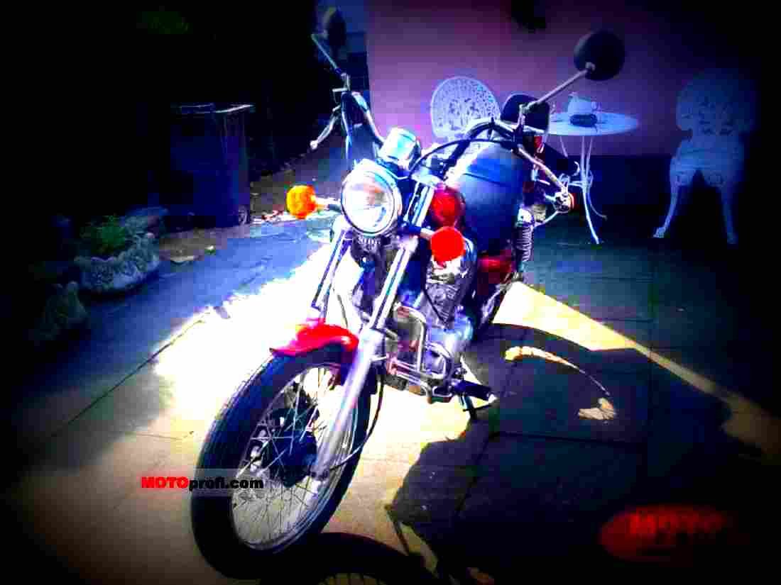 Yamaha XV 535 1991 4 motorbike A4 Photo Print