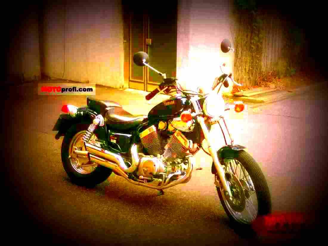 Yamaha XV 535 1991 5 motorbike A4 Photo Print