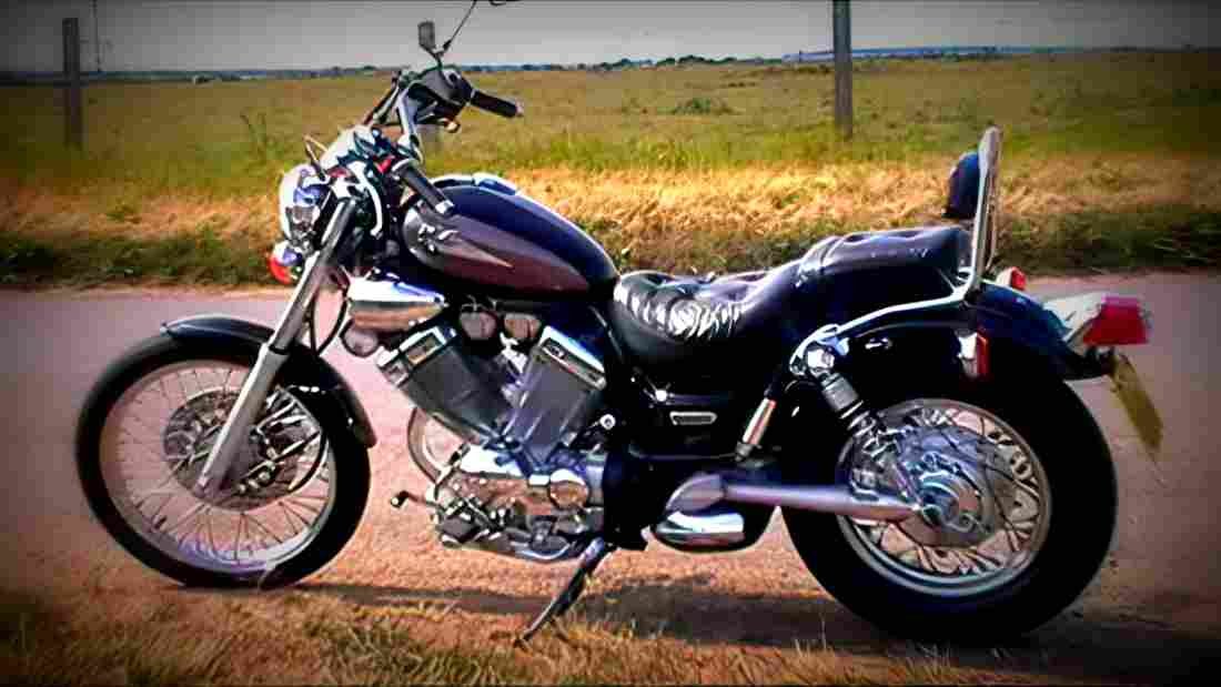 Yamaha XV 535 DX Virago 2001 2 motorbike A4 Photo Print