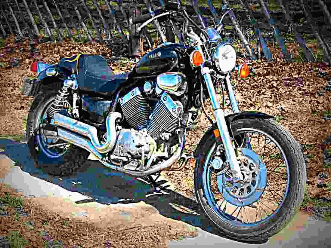 Yamaha XV 535 DX Virago 2001 4 motorbike A4 Photo Print