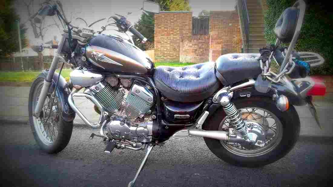 Yamaha XV 535 DX Virago 2002 1 motorbike A4 Photo Print