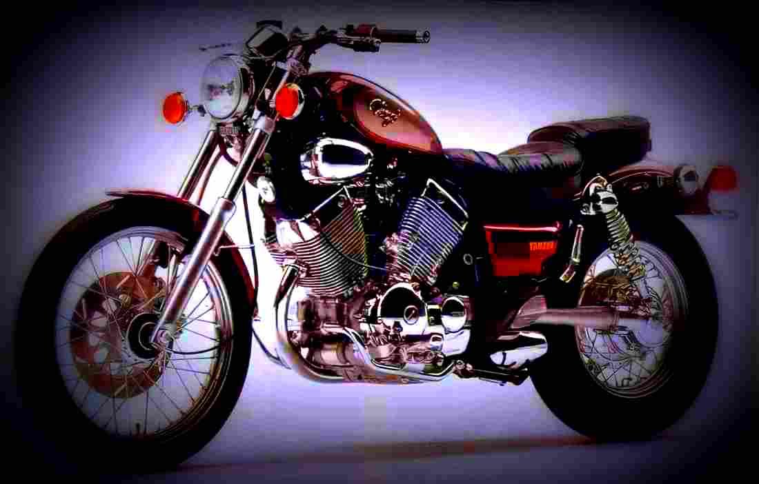 Yamaha XV 535 S Virago 1994 1 motorbike A4 Photo Print
