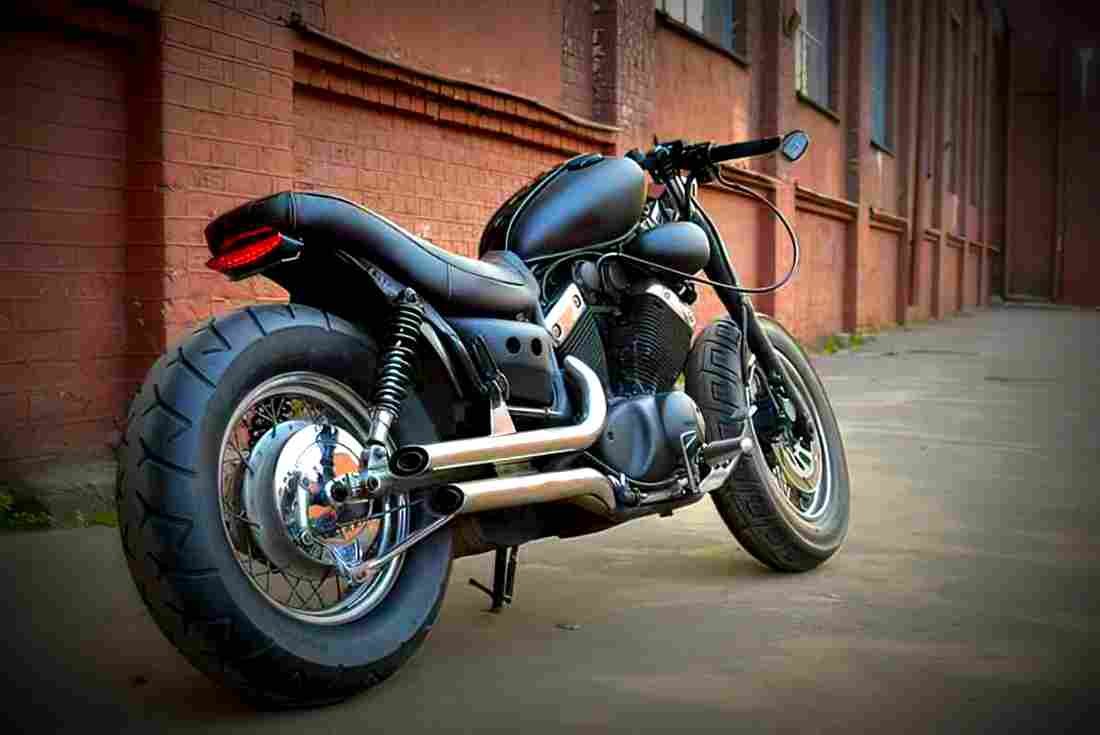 Yamaha XV 535 S Virago 1994 3 motorbike A4 Photo Print