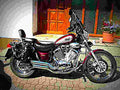 Yamaha XV 535 S Virago 1994 4 motorbike A4 Photo Print