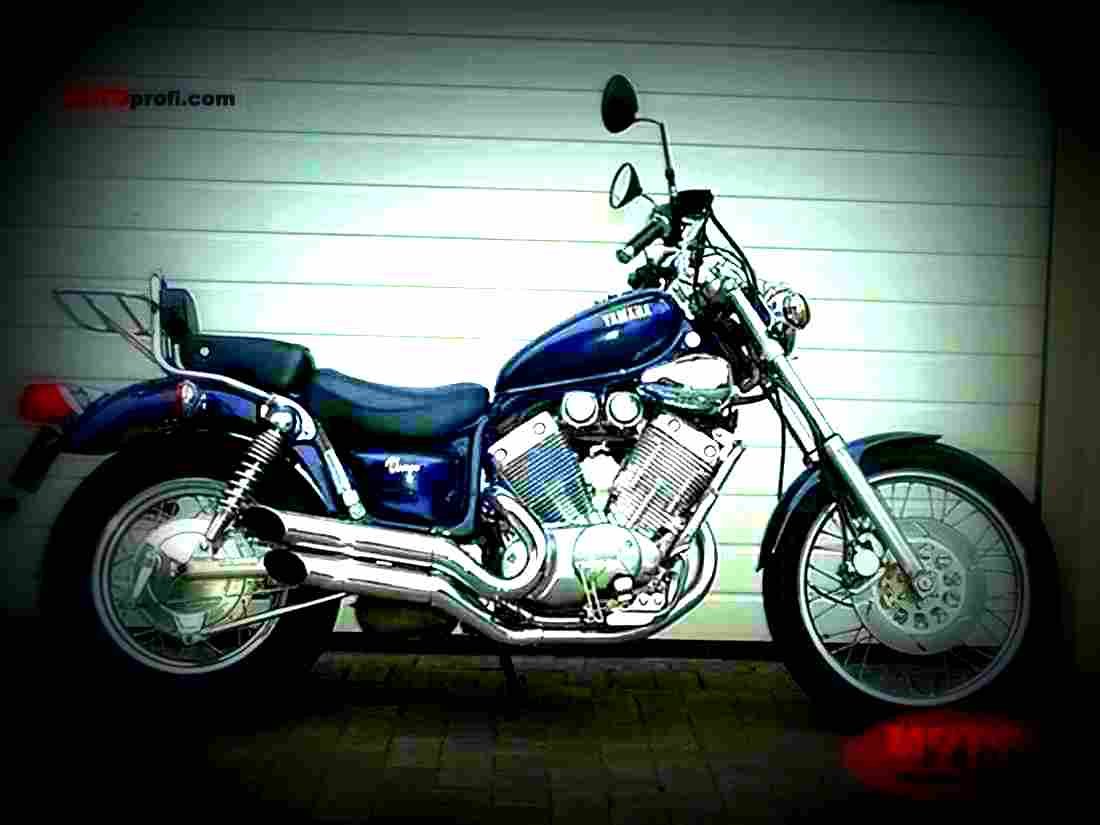 Yamaha XV 535 S Virago 1995 5 motorbike A4 Photo Print