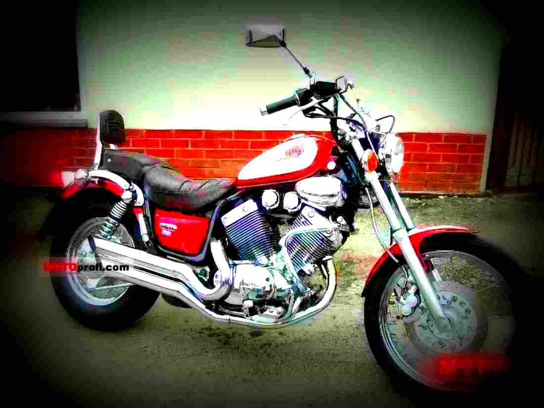 Yamaha XV 535 S Virago 1996 2 motorbike A4 Photo Print