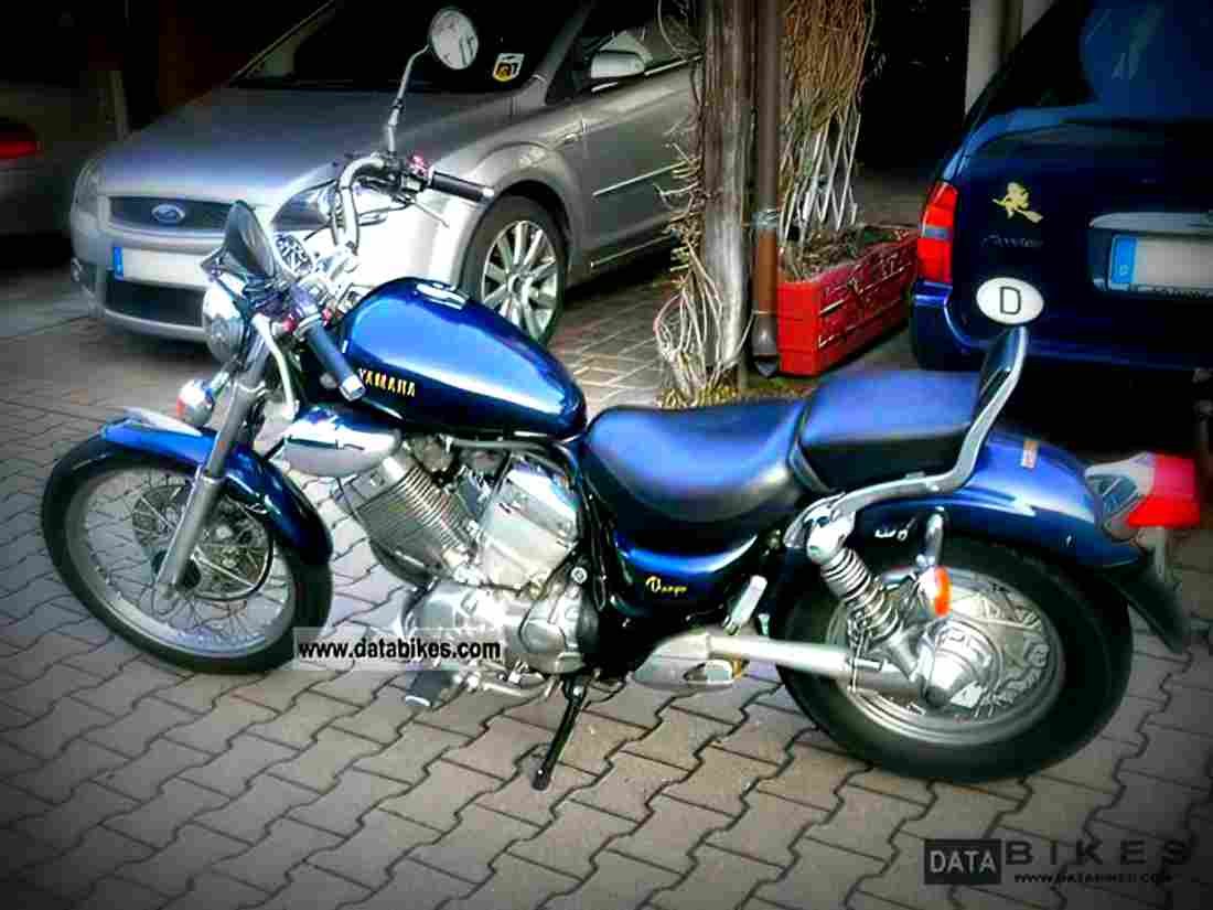 Yamaha XV 535 S Virago 1996 3 motorbike A4 Photo Print