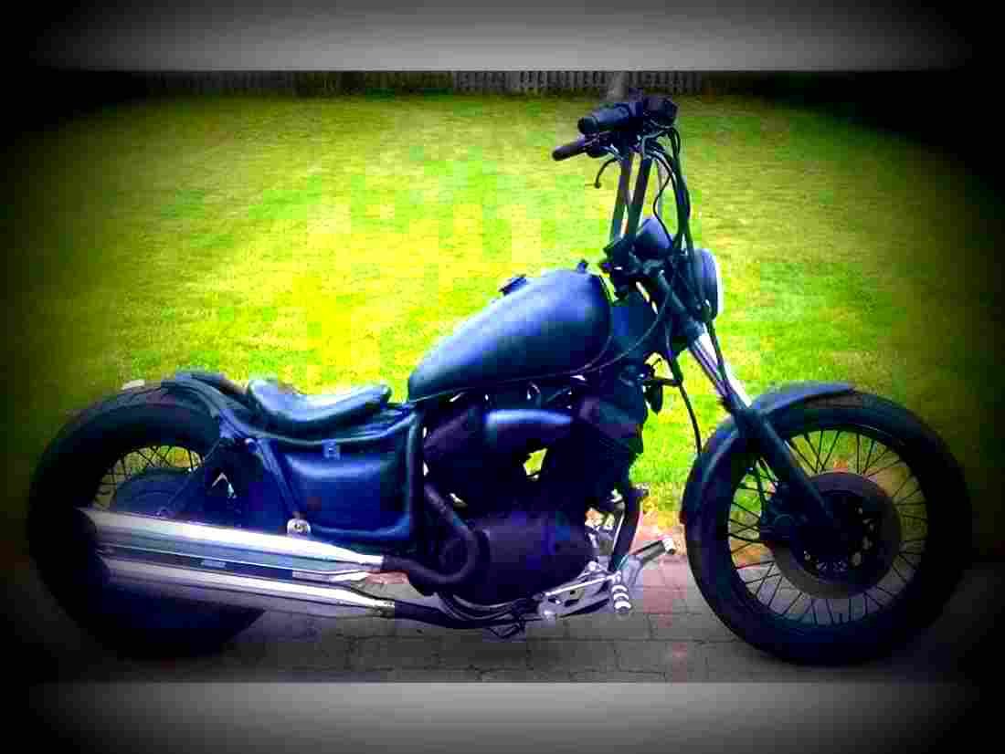 Yamaha XV 535 Virago 1988 3 motorbike A4 Photo Print