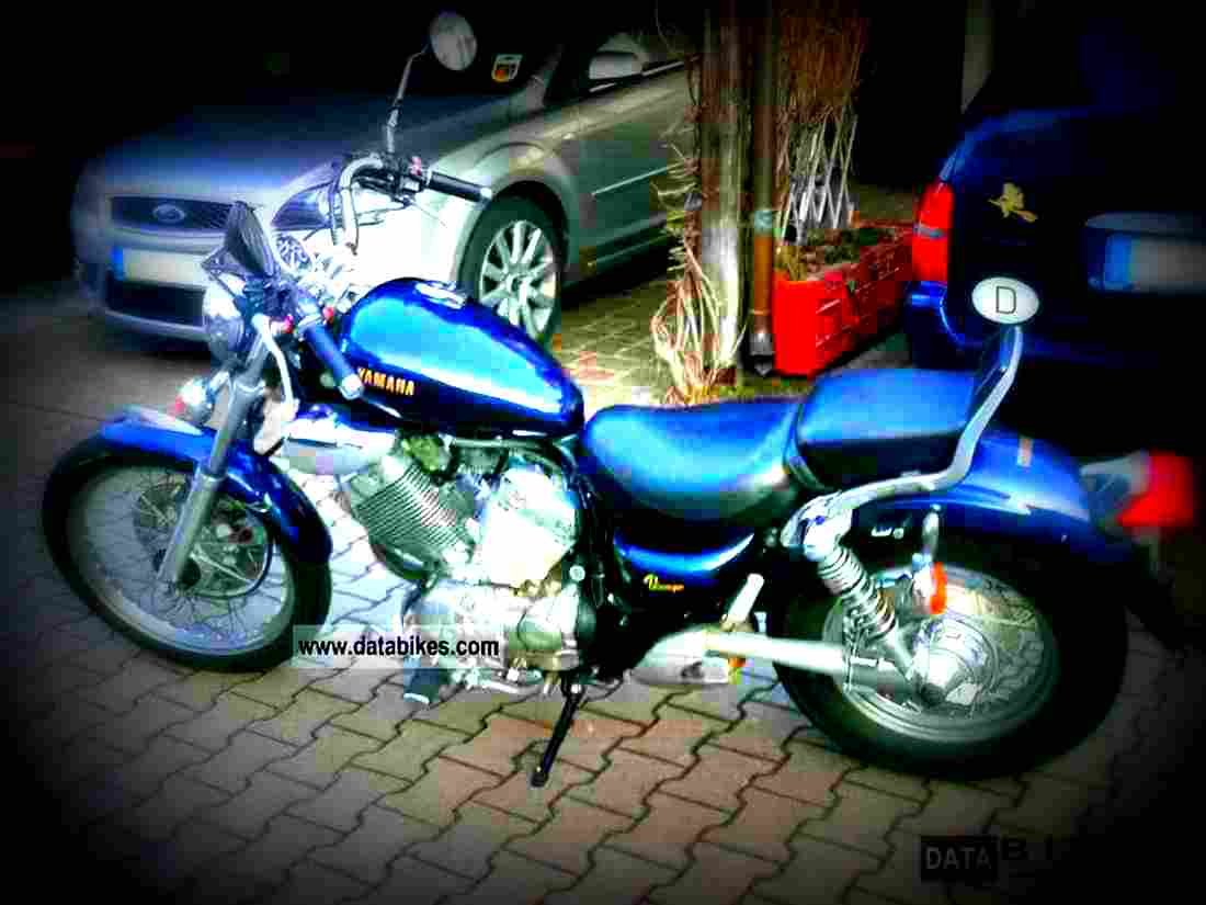Yamaha XV 535 Virago 1990 2 motorbike A4 Photo Print