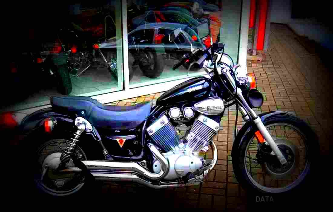 Yamaha XV 535 Virago 1994 5 motorbike A4 Photo Print