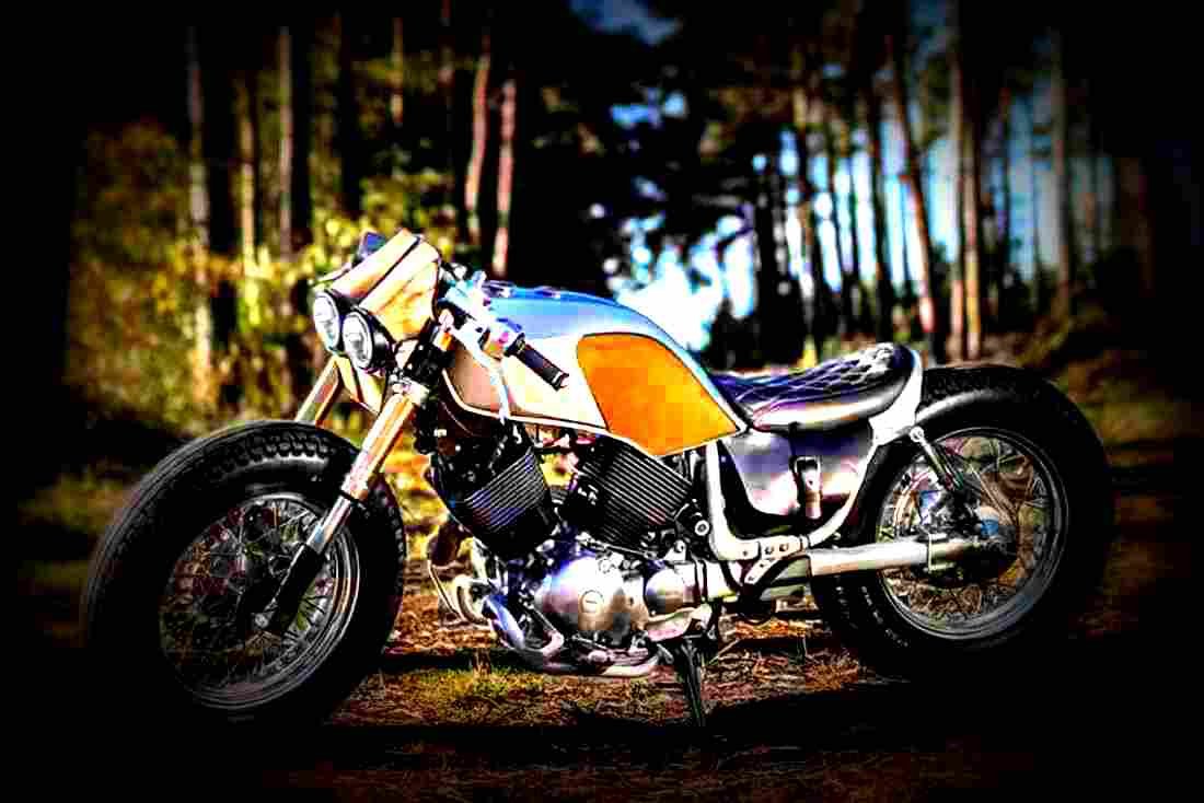 Yamaha XV 535 Virago 1996 2 motorbike A4 Photo Print
