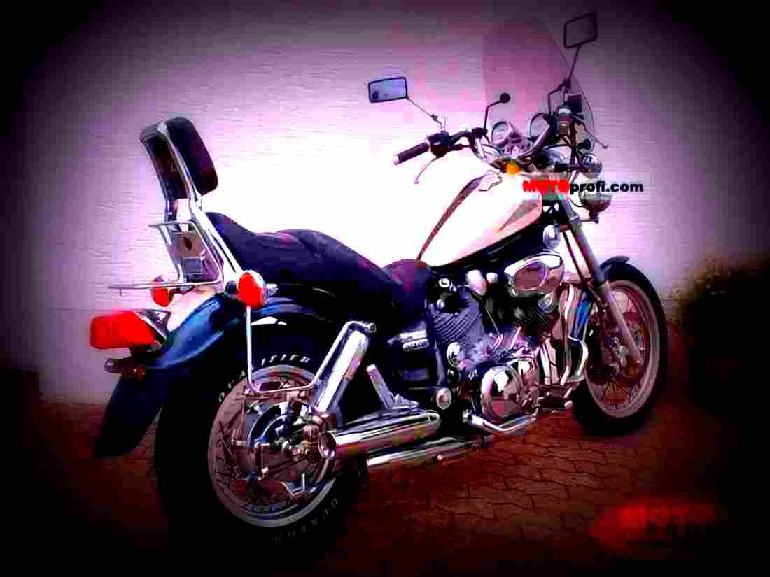 Yamaha XV 535 Virago 1996 3 motorbike A4 Photo Print