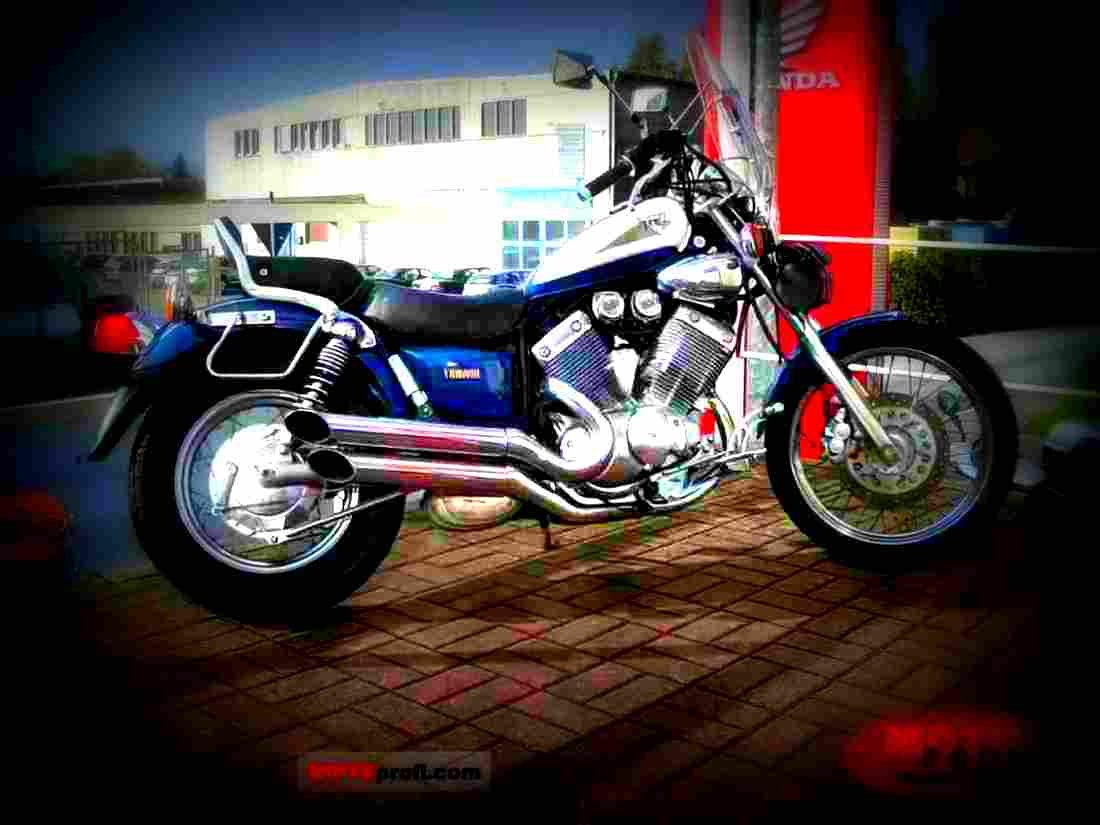 Yamaha XV 535 Virago 1996 4 motorbike A4 Photo Print