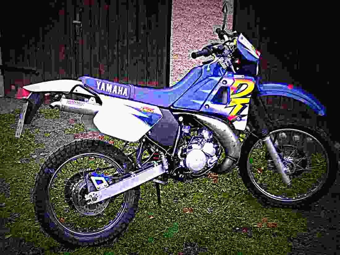 Yamaha XV 535 (reduced effect) 1992 5 motorbike A4 Photo Print