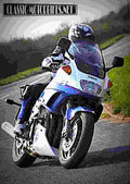 Yamaha XV 535 (reduced effect) 1992 6 motorbike A4 Photo Print