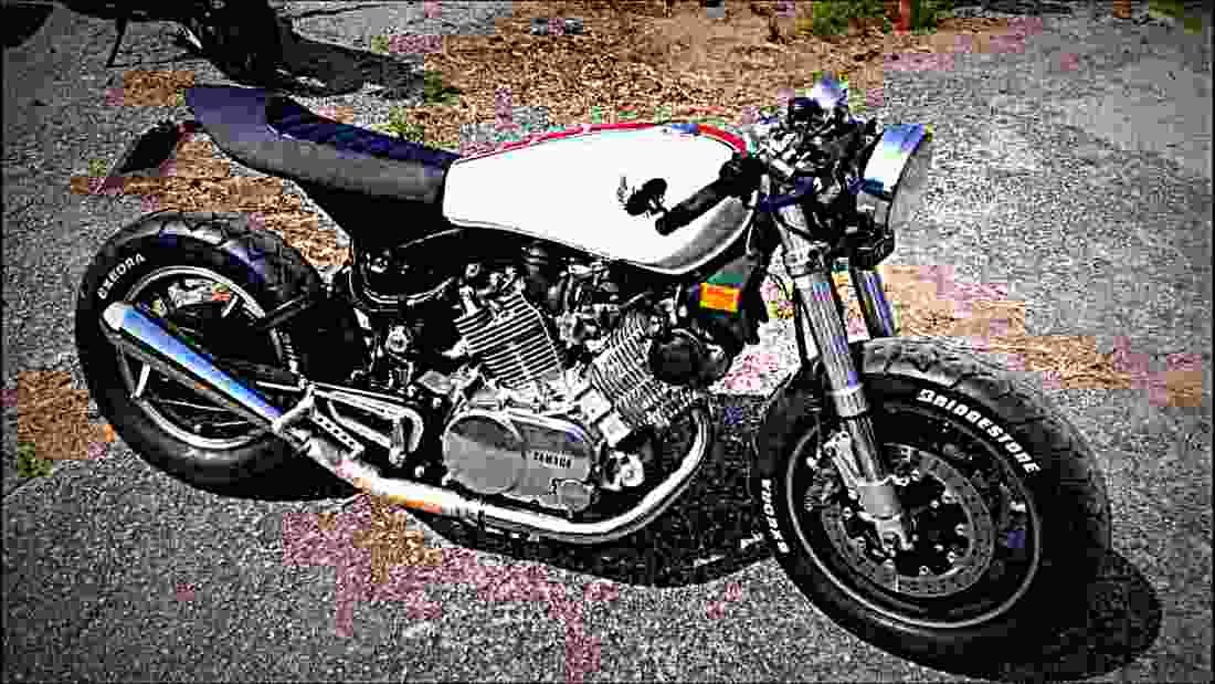 Yamaha XV 750 SE 1982 6 motorbike A4 Photo Print