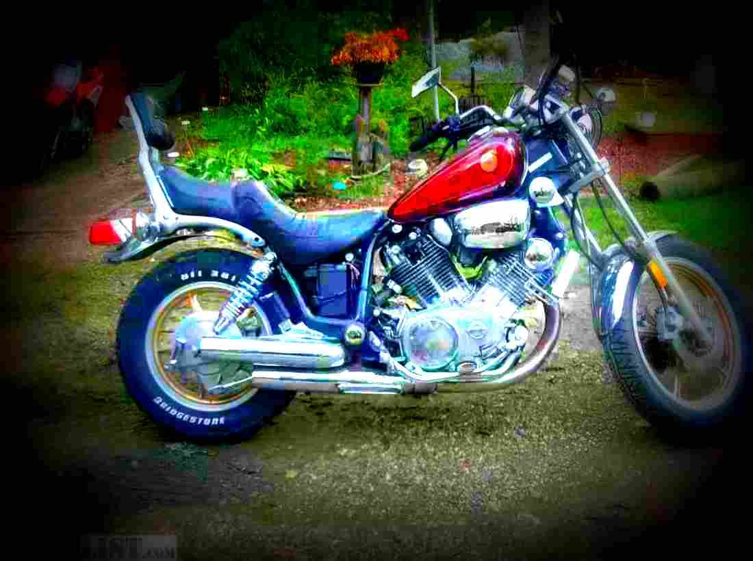Yamaha XV 750 Special (reduced effect) 1981 5 motorbike A4 Photo Print