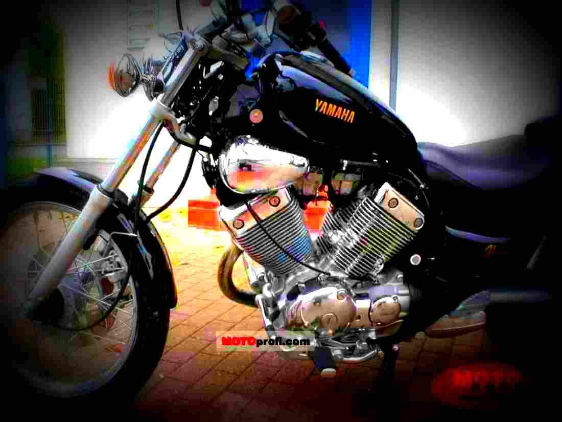 Yamaha XV 750 Virago 1993 2 motorbike A4 Photo Print