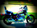 Yamaha XV 750 Virago 1993 5 motorbike A4 Photo Print