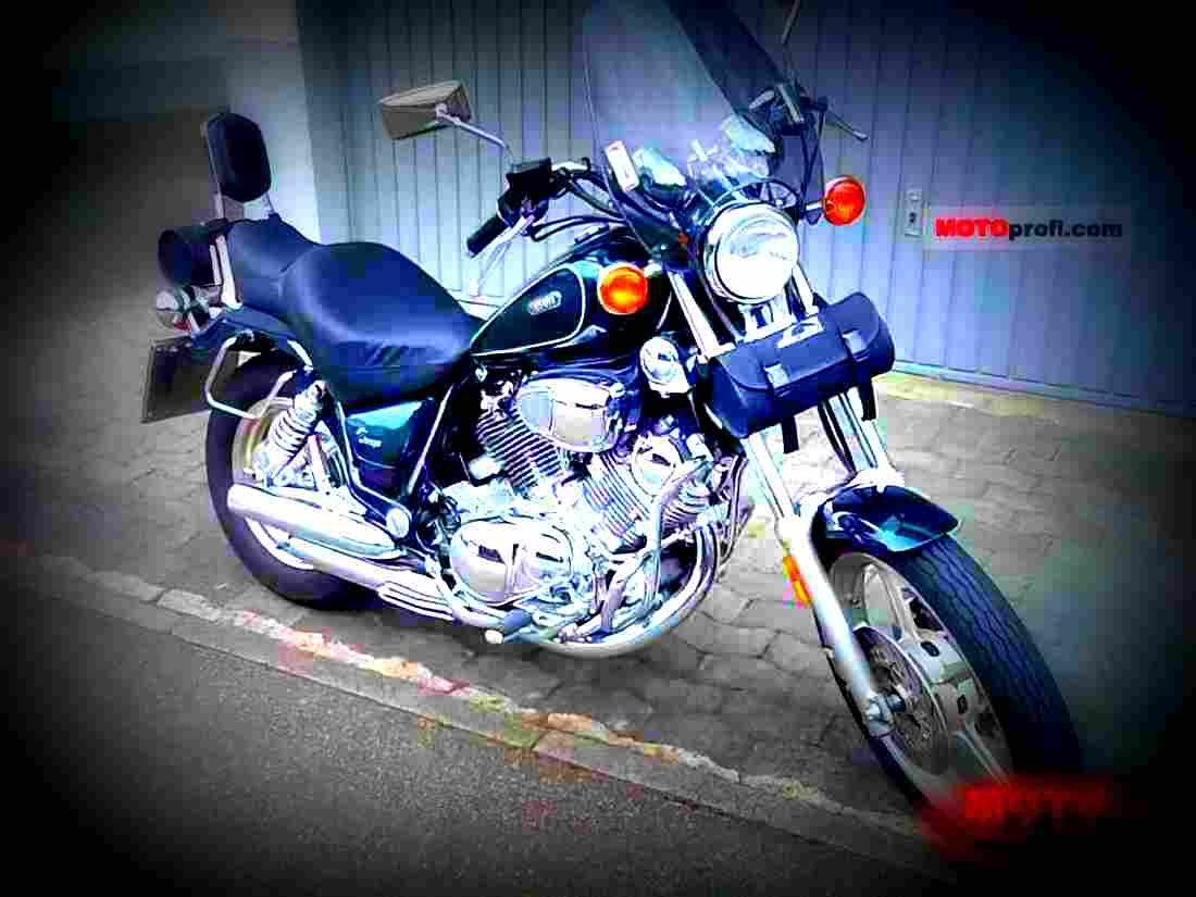 Yamaha XV 750 Virago 1994 1 motorbike A4 Photo Print