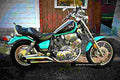 Yamaha XV 750 Virago 1995 5 motorbike A4 Photo Print