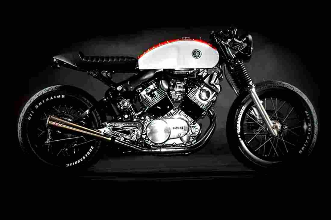 Yamaha XV 920 RH 1981 6 motorbike A4 Photo Print