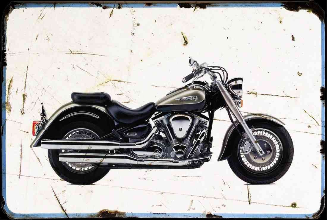Yamaha XV1600A WildStar 1999 aged A4 Photo Print